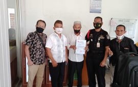 Korban Mafia Tanah Dukung Yanes Yosua Frans Bersama FKMTI Adakan Konferensi Pers Selamatkan Visi Misi Presiden Jokowi Atasi Isu Pertanahan Nasional