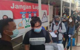 Tes GeNoses C19 dan Rapid Tes Antigen Covid 19 Diwajibkan Bagi Penumpang Kapal