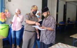 Satuan Polisi Pamong Praja Karimun Menjalankan Keputusan Bupati Karimun