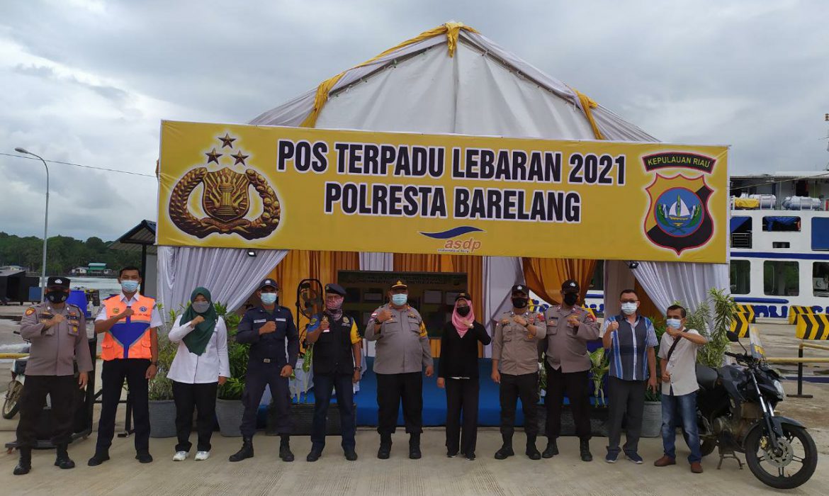 Polsek KKP Batam Perketat Pemeriksaan di Pelabuhan Roro ASDP Punggur