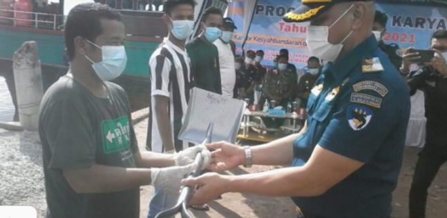 Foto sabandar waktu pelaksanaan program tersebut