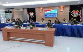 Kadiskual Resmi Tutup Rekonsialiasi TNI AL Tingkat Satker TA 2021