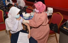 BIN Kepri Vaksinasi 4.784 Pelajar di Kota Batam