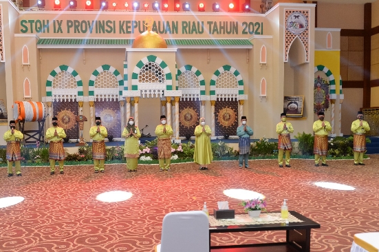 Danlantamal IV Hadiri Pembukaan Seleksi Tilawatil Quran dan Hadist di Aula Wan Seri Beni