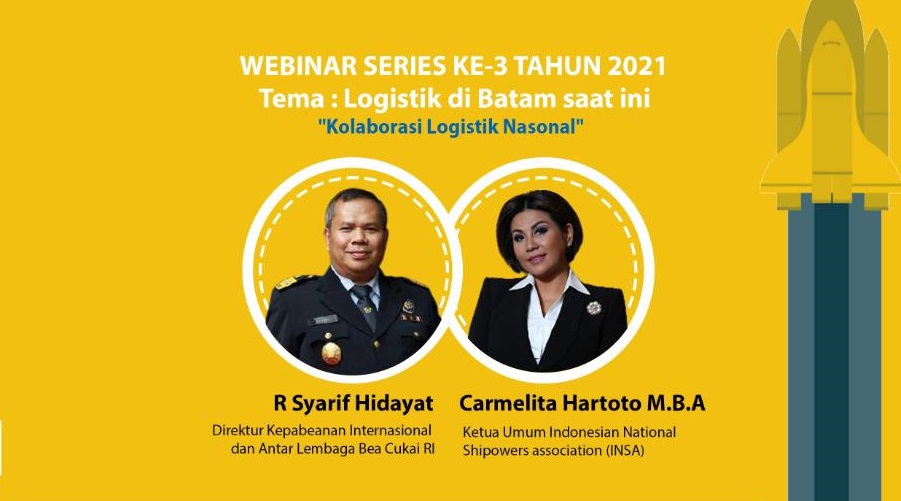 Bea Cukai Gelar Webinar dengan Tema Logistik di Batam Saat Ini