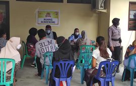 150 Orang Jalani Vaksin di Polsek Mlati