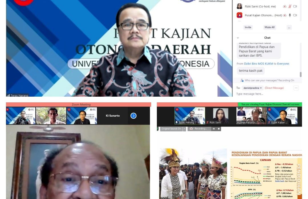 Dr Agustin Teras Narang (atas) dan Manuel Kasiepo (bawah kiri)