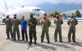 TNI AU Diperintahkan Panglima TNI Dukung Pendistribusian Vaksin di Wilayah Papua