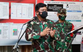 Pelaksanaan Vaksinasi Lanud Silas Papare dengan Jemput Bola Dapat Apresiasi dari Panglima TNI