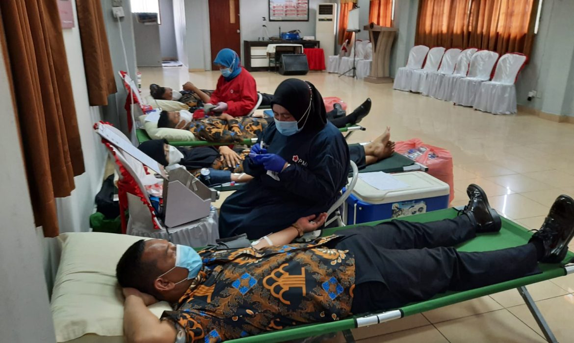 Sambut Kemerdekaan Indonesia, Lapas Batam Gelar Kegiatan Donor Darah