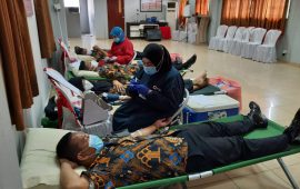 Sambut Kemerdekaan Indonesia, Lapas Batam Gelar Kegiatan Donor Darah