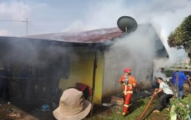 Si Jago Merah Melahap 2 Unit Rumah di Sumber Mufakat Kabanjahe