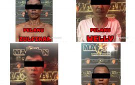 Polisi Tangkap 4 Perampok SPBU di Batam