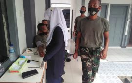 Hari Terakhir TNI AL Servak Sasar ke Siswa Dimata PK TNI AL Satdik-1 Kodiklatal Tanjunguban