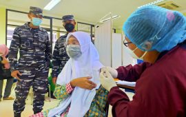 Masyarakat Tanjungpinang Bangga dengan Serbuan Vaksinasi Maritim