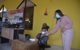 7 Vaksinator TNI AL X Serbu Masyarakat DOK V Bawah Mandala Jayapura