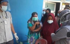 Suami Membawa Jenazah Istri yang Megidap Penyakit Covid-19 dari Rumah Sakit Timah PN