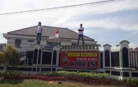 IPK Gelar Aksi Demo Tuntut Tersangka Korupsi Kominfo Dituntaskan