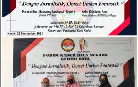 Masa Pandemi, FKBN Kediri Raya Tumbuhkan Geliat Ekonomi Bersama UMKM