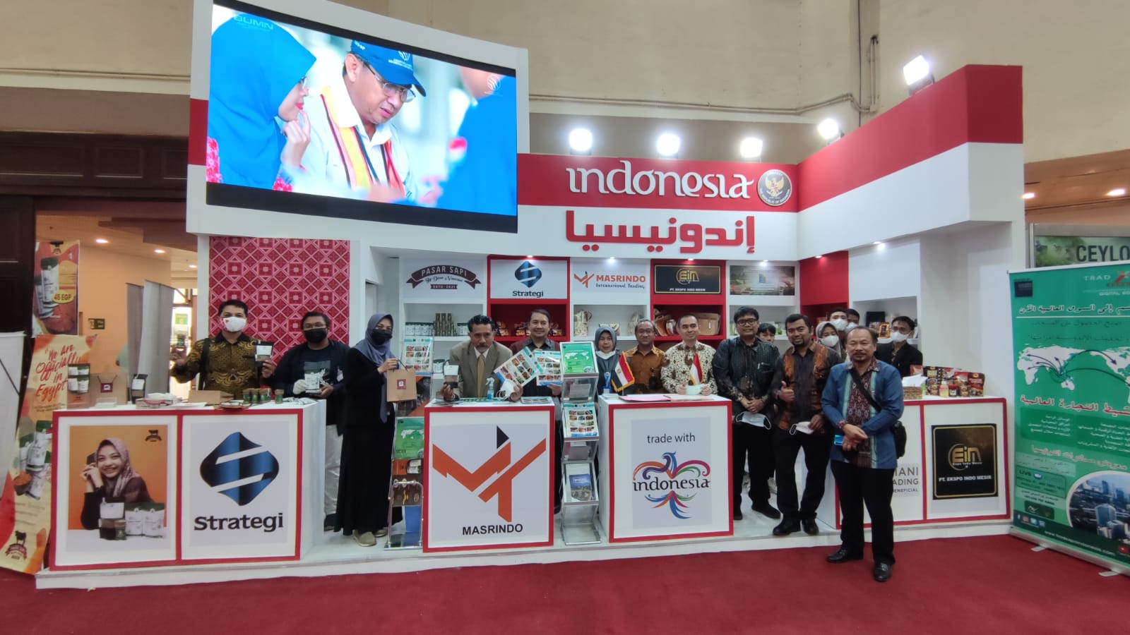 Indonesia Pamerkan Produk Unggulan Diajang Cairo International Fair 2021