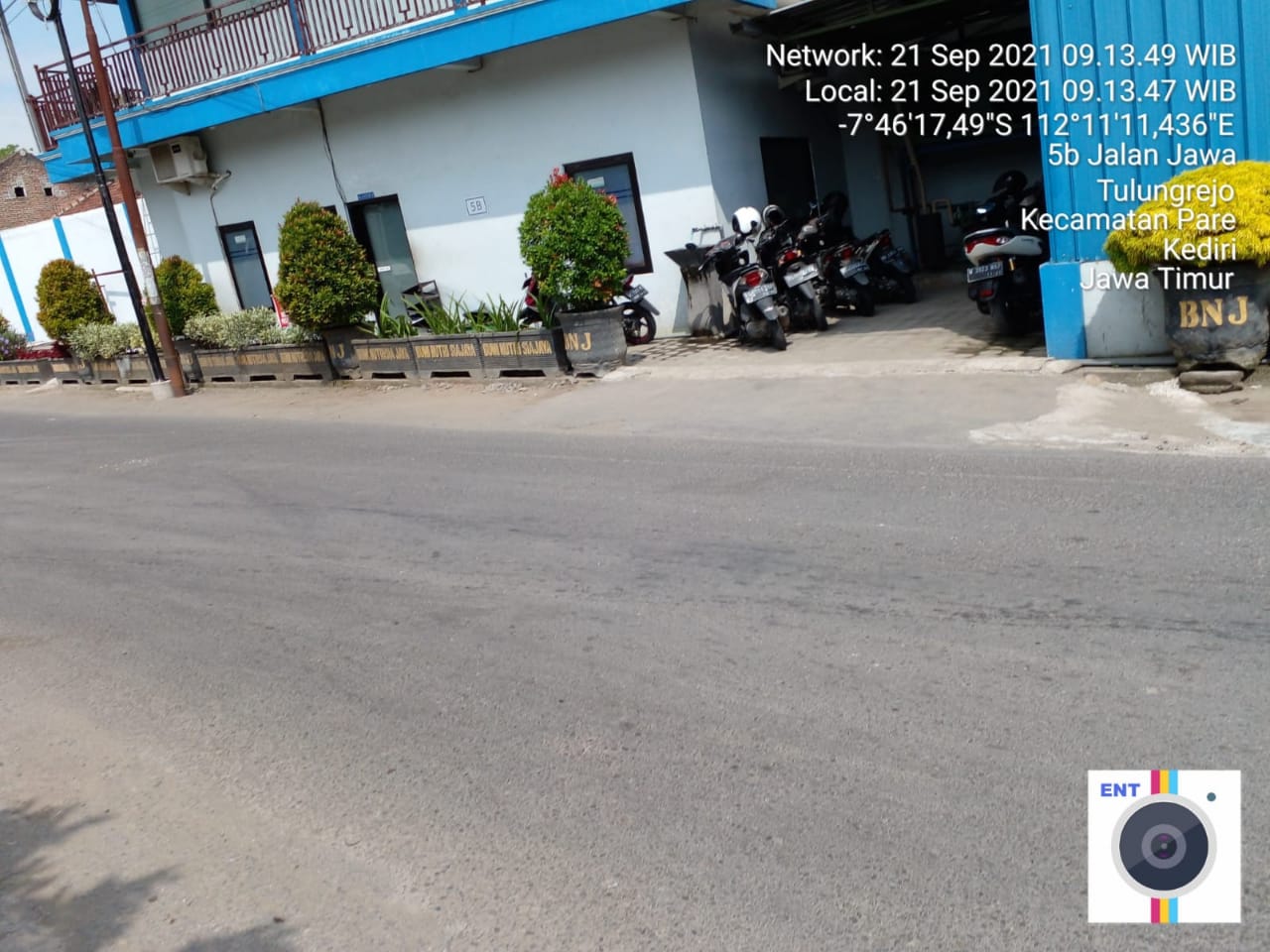 Lokasi kantor perusahaan PT Sumber Biru Group