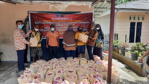 Peringati Hari Dharma Karya Dhika Tahun 2021, Lapas Batam Gelar Donor Darah dan Bakti Sosial