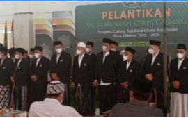 Pelantikan PCNU Kota Kediri Masa Khidmat 2021-2026