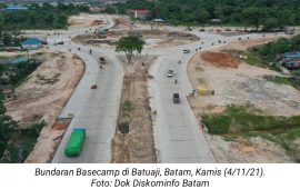Ditargetkan Selesai Akhir 2021, Progres Bundaran Basecamp Sudah 85 Persen