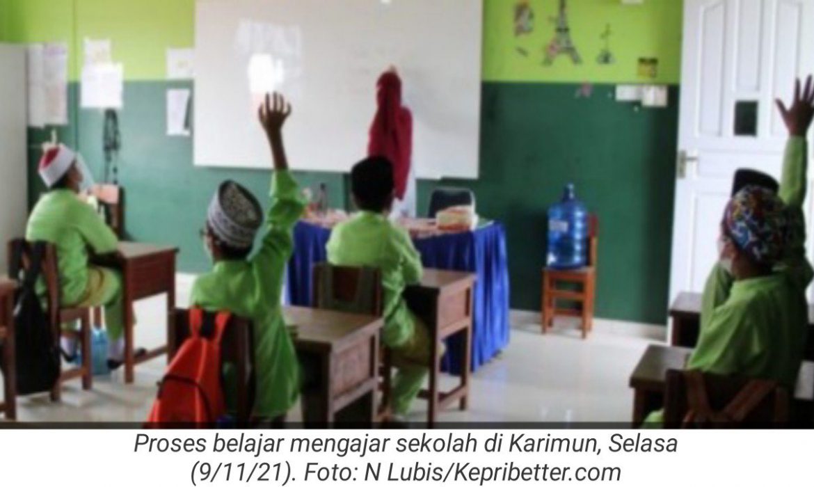 Dinas Pendidikan Karimun Akan Menambah Jam Belajar di Sekolah