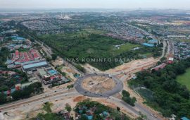 Begini Penampakan Simpang Basecamp Batuaji Batam Setelah Diaspal