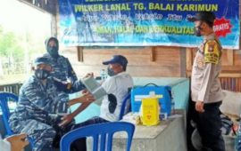 TNI AL Sampai Saat Ini Terus Membuat Pelaksanaan Vaksinasi untuk Ribuan Masyarakat