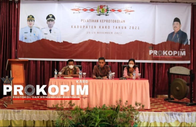 Pemkab Karo Membuka Pelatihan Keprotokolan