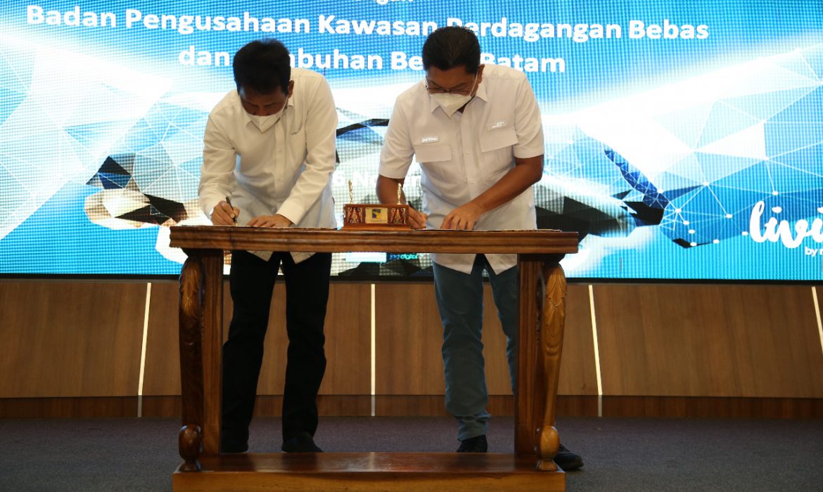 BP Batam Teken Nota Kesepahaman Bersama Bank Mandiri