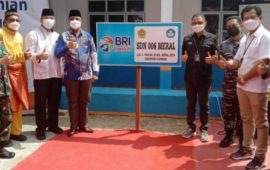 Bank BRI Karimun Renovasi SDN 006 di Kecamatan Meral