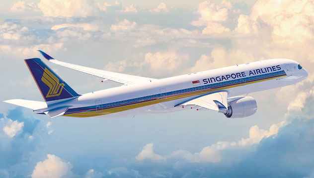 Singapore Airlines Airbus A350-900. (Foto: singaporeair)