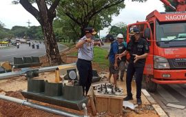 Dishub Batam Pasang Traffic Light di Sagulung dan Batuaji