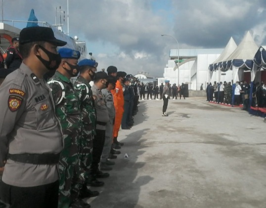 Otoritas Pelabuhan Kelas I Karimun Gelar Apel Bersama di Pelabuhan Kargo