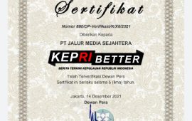 Media Siber Kepribetter.com Resmi Dinyatakan Terverifikasi Faktual oleh Dewan Pers