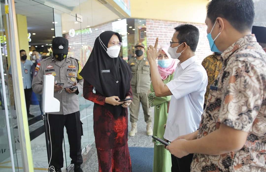 Wawako Amsakar Tinjau Pelaksanaan Prokes di Mall