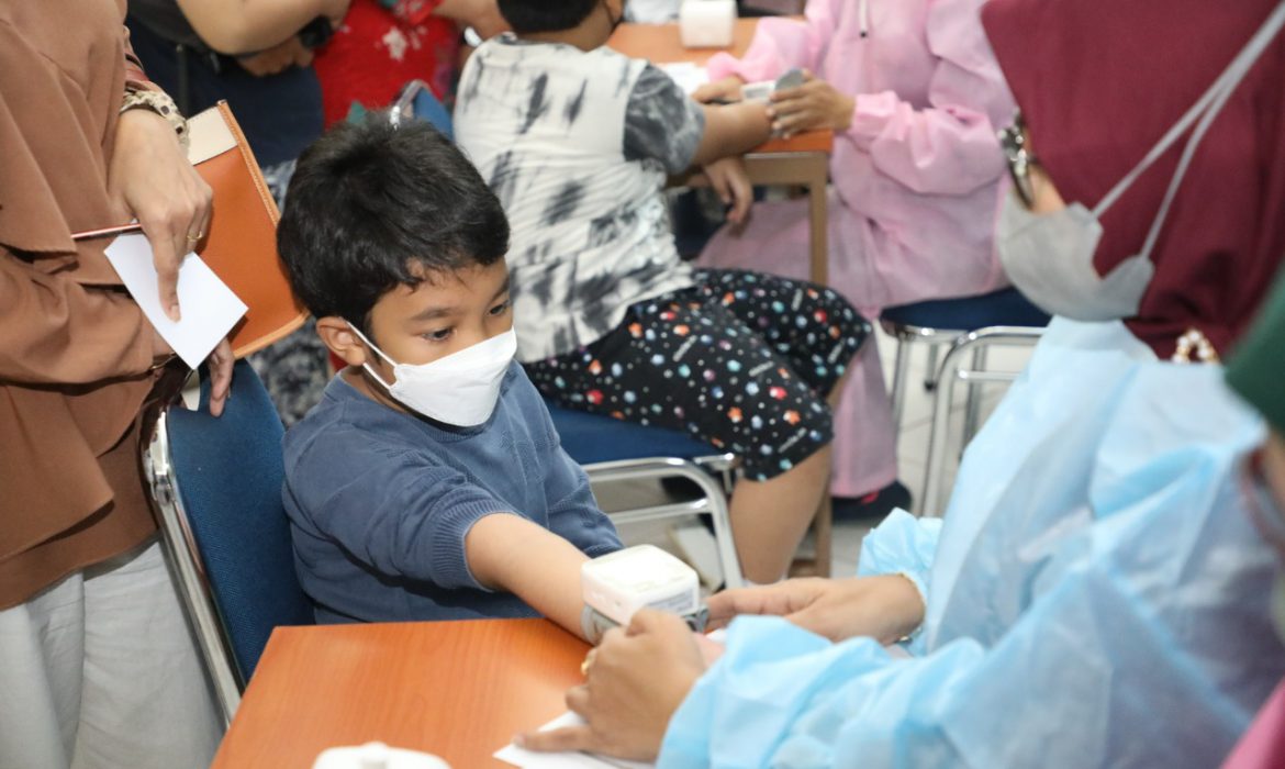 Persatuan Istri Karyawan BP Batam Gelar Vaksinasi Anak