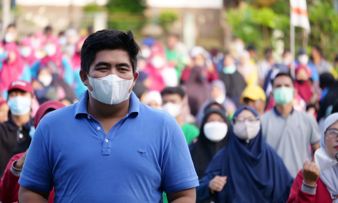 Olah Raga untuk Kesehatan dan Kerukunan di Hari Amal Bhakti Ke-76, Ini Pesan Plt Bupati Bintan