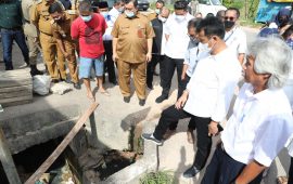 Muhammad Rudi Tinjau Lokasi Banjir di Buliang Batuaji