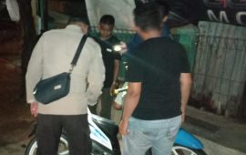 Polsek Lubuk Baja Patroli Wilayah Rawan Balap Liar Serta Antisipasi Tindak Kriminalitas