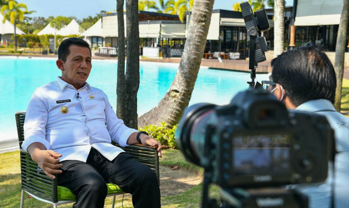 Kepada Channel News Asia, Gubernur Ansar Paparkan Potensi Kerjasama Kepri-Singapura