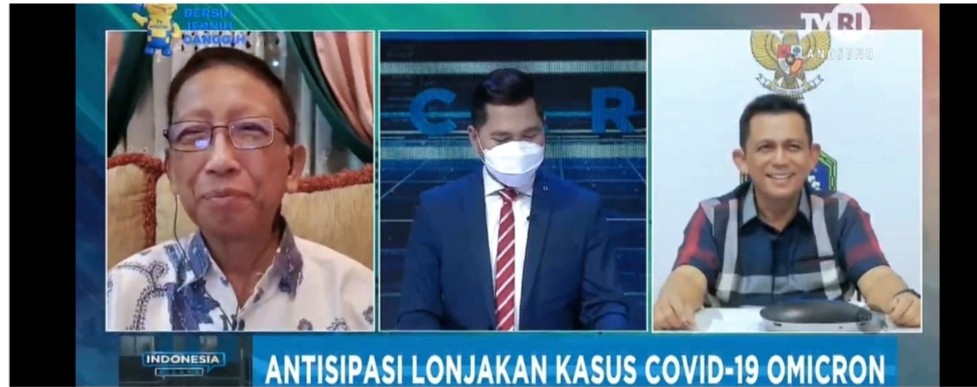 Jadi Narasumber di TVRI, Ini Kiat Gubernur Ansar Tangkal Omicron