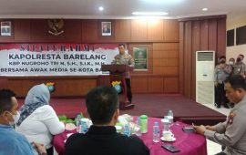 Gelar Coffee Morning, Kapolresta Barelang Ajak Wartawan Bersama-sama Jaga Batam