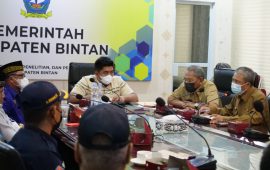 Temui Plt Bupati Bintan, HNSI Bintan Curhat Terkait Pengurusan Pas Kecil Bagi Nelayan