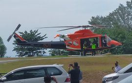 Melalui Udara, Menhub RI Pantau Bandara Busung