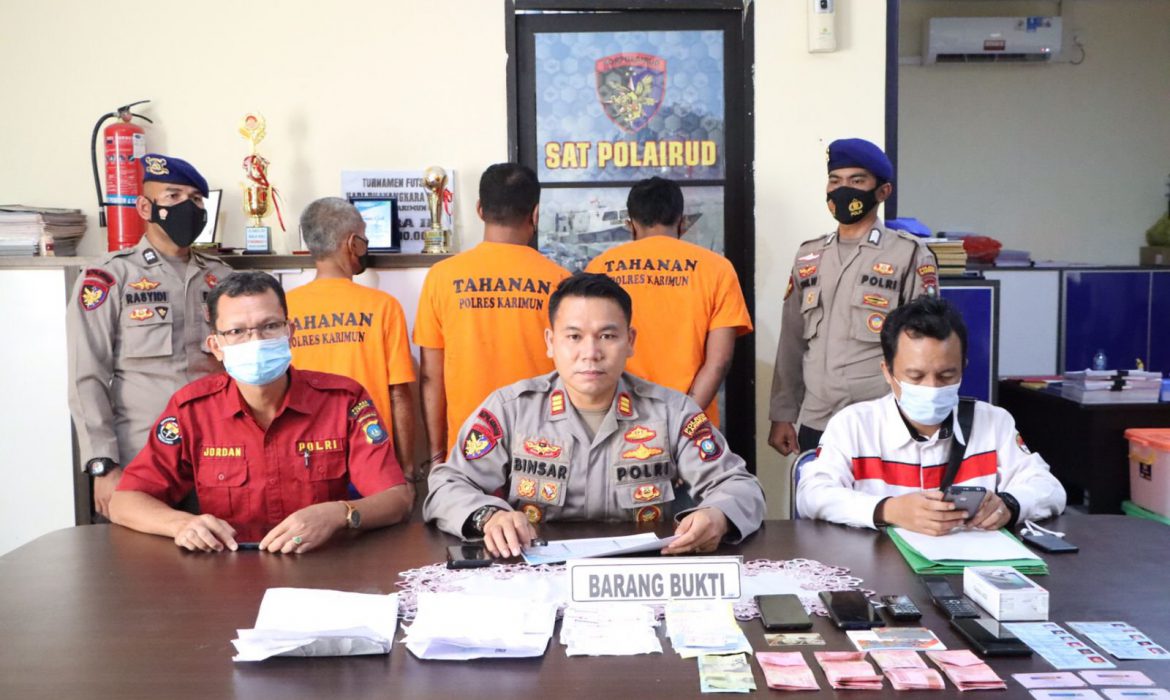 Satpolairud Polres Karimun Tangkap 3 Pelaku Rekrutmen PMI asal NTB