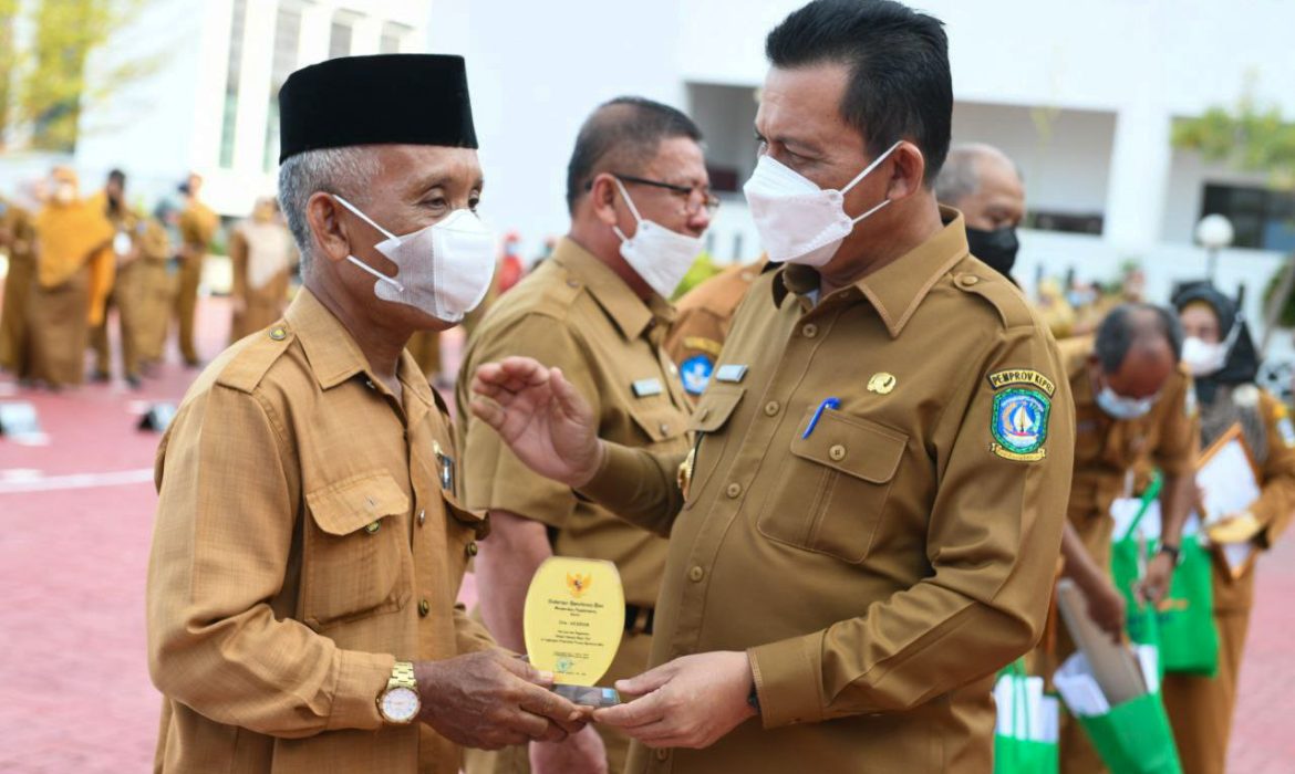 Gubernur Ansar Lepas 12 PNS yang Memasuki Batas Usia Pensiun